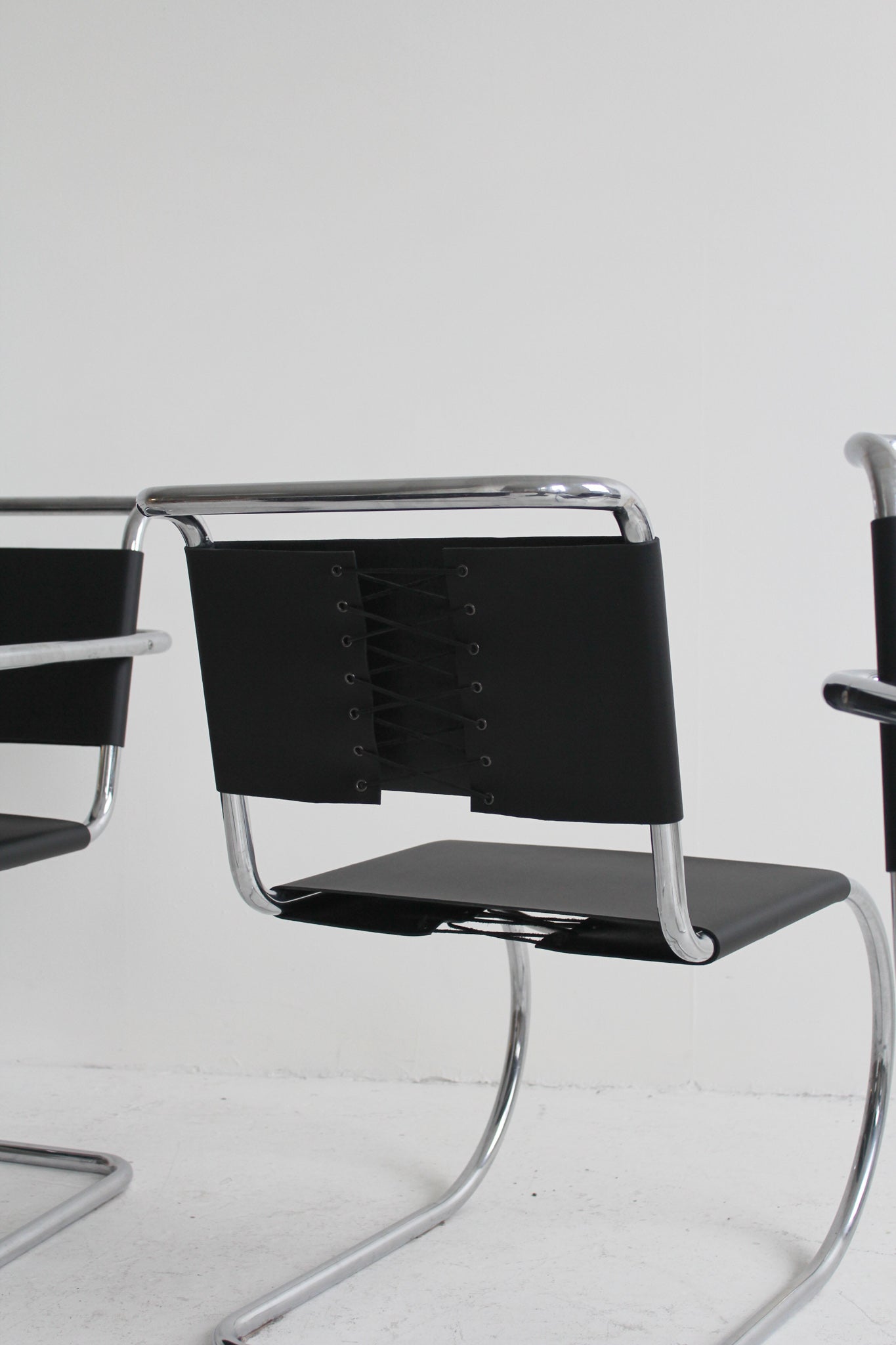 MR10 and MR20 Chairs by Mies Van Der Rohe for Knoll