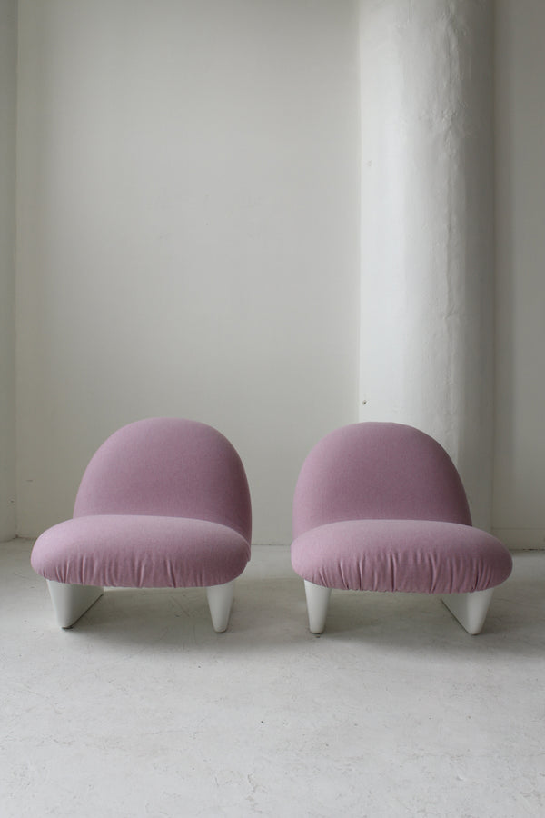 Pink Sadima Chair By Luigi Colani