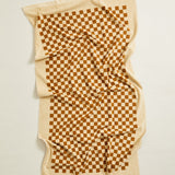 Roman Pool towel in Cedar & Sand by Baina