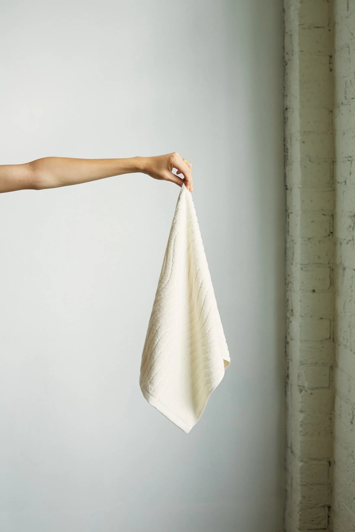 Virginia Hand Towel in Ivory by Baina